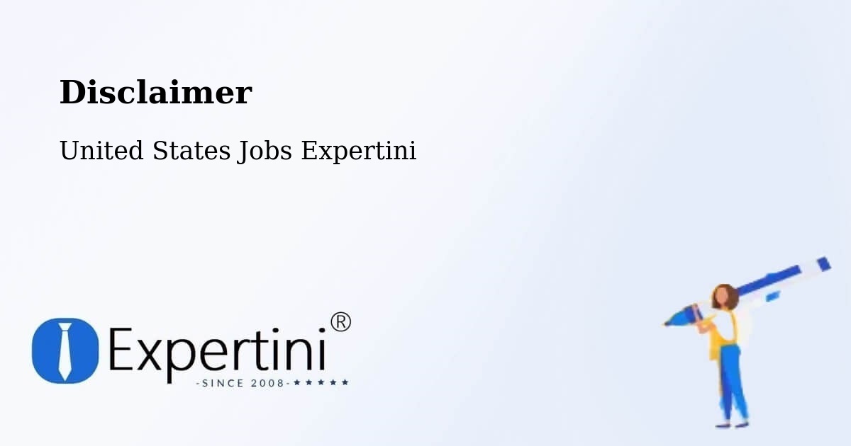 Disclaimer – Costa Mesa - United States Jobs Expertini